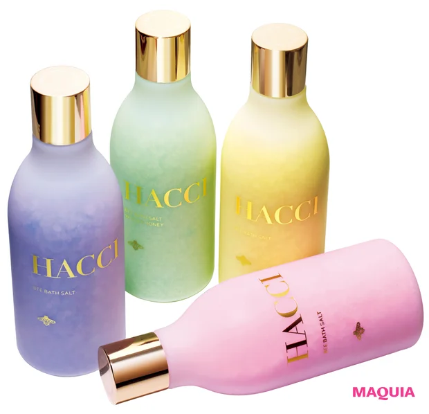 HACCI BEE バスソルト マキア 美女子ネタ