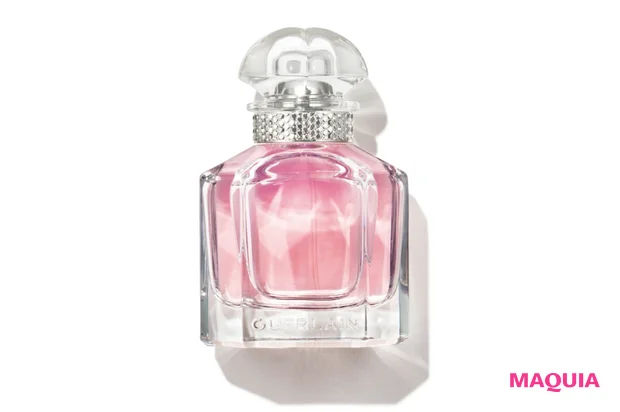 ジャスミンやラベンダーが咲き乱れる、みずみずしい香調。モン ゲラン スパークリング ブーケ オーデパルファン 30ml ¥9570/ゲラン