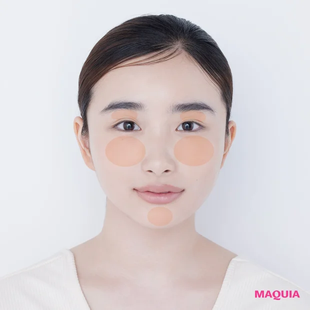 華やか、ヘルシー、涼やか……なりたい肌イメージで選ぶ! ピンク、オレンジ、ブルー【カラー下地】の塗り方_3