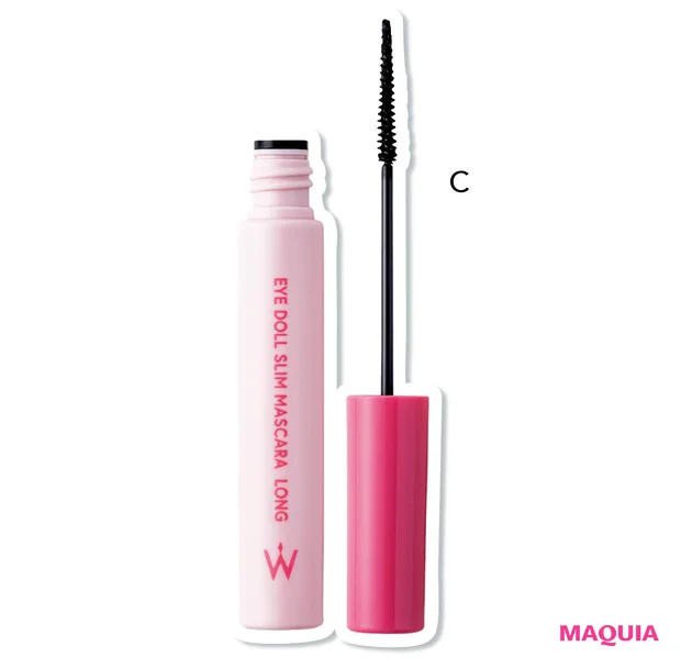 佐々木れなメイク ウォンジョンヨ アイドールスリムマスカラ ロング ブラック 