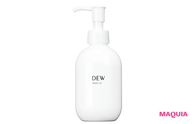 DEW 白色オイル 180ml ¥1980(編集部調べ)/カネボウ化粧品