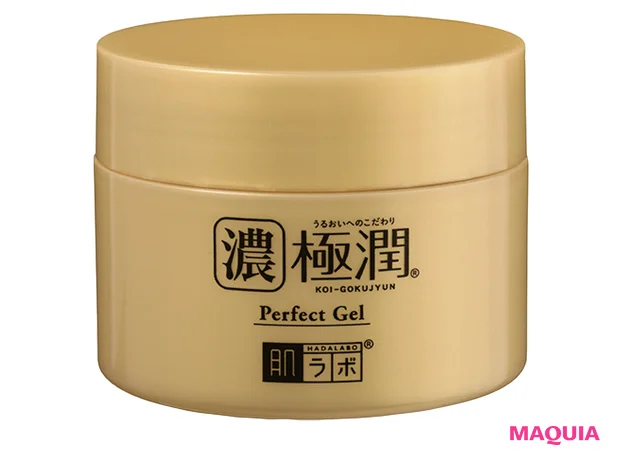 ヒアルロン酸配合。肌ラボ 極潤パーフェクトゲル 100g ¥1370(編集部調べ)/ロート製薬