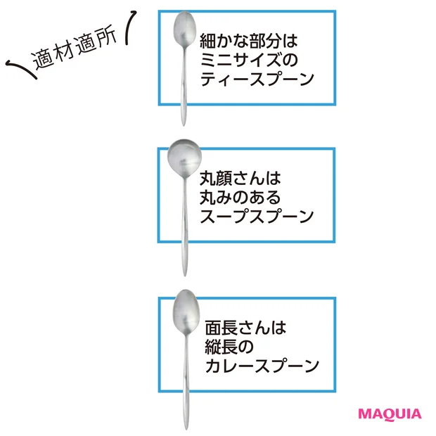 スプーンはマルチな“美容器具”! 小林ひろ美流・6つのスプーン美容テク_3