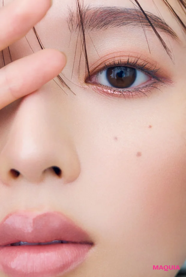 白石聖 秋 ピンク オレンジ メイク MAKEUP TIPS