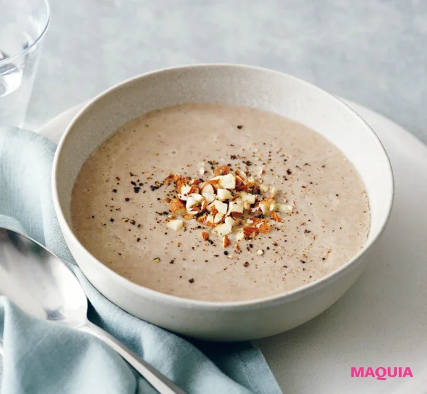 美容 ポタージュ トレンド マッシュルーム×長ねぎのデトックスポタージュ