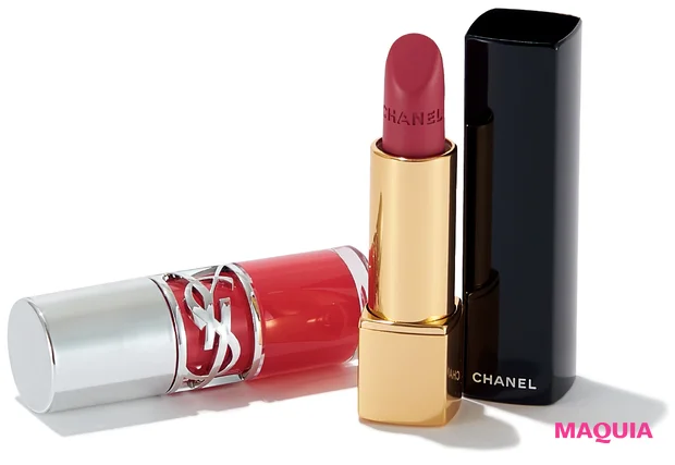 2025年 秋 美容トレンド リップ　シャネル YSL