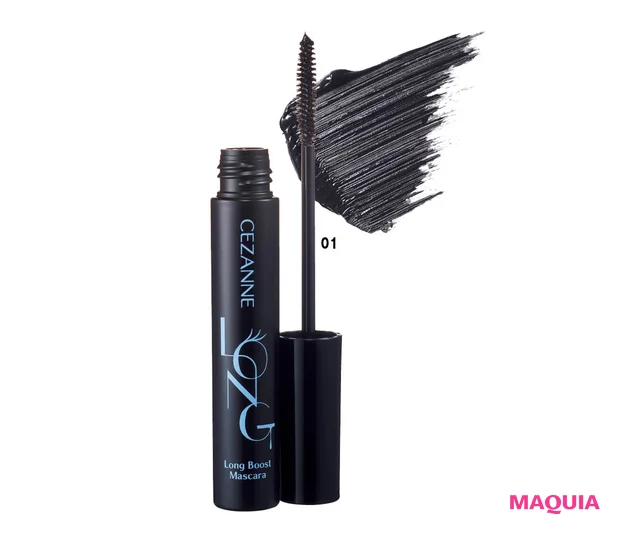 セザンヌ 春新色2026 ロングブーストマスカラ