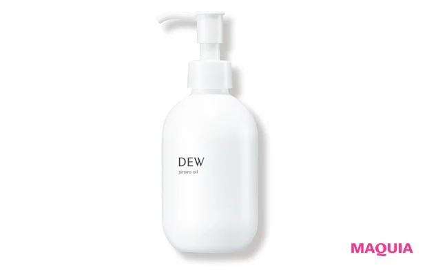 DEW 白色オイル 180㎖ ¥1980(編集部調べ)/カネボウ化粧品
