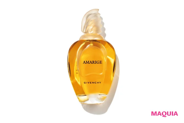 ネロリやガーデニアに包み込まれる、幸福感いっぱいのフローラル。アマリージュ オーデトワレ 100ml ¥15400/パルファム ジバンシイ