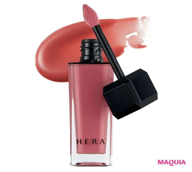 守屋麗奈さん、ポロニットを着る日のメイクプラン。透けイエロー×ピンクでやわらかな空気感を_4