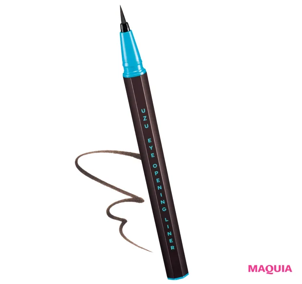 マキア　みんなのベスコス 2025年 上半期　UZU アイオープニングライナー ブラウンブラック