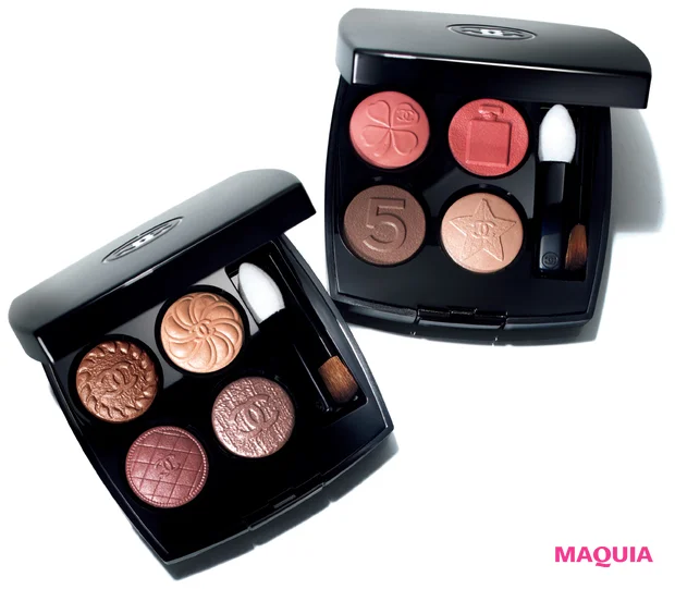 マキア　秋メイク　コスメ　2025　おすすめ　シャネル　レ キャトル オンブル ブトン