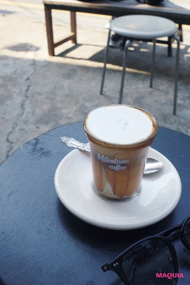 ソウル特別市 Milestone Coffee Roasters Sinsa（マイルストーンコーヒーシンサ）のマイルストーンコーヒー