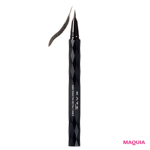 ケイト スーパーシャープ ライナーEX3.0 BK-1  ￥1320（編集部調べ）／カネボウ化粧品