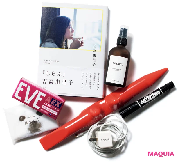 田中みな実の車内バッグの中身 リラックスグッズや本、常備薬など