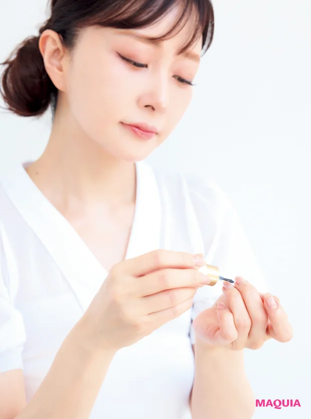 石井美保 パーツケア ネイルケア