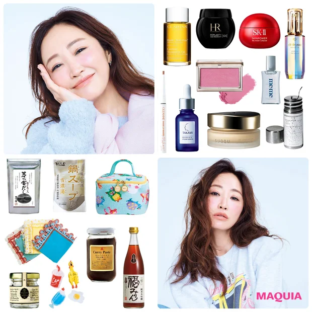【神崎恵さん愛用品＆手土産48選】スキンケアからリップ、ポーチ、香水、調味料まで一挙紹介