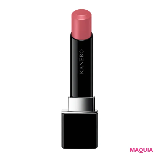  与田祐希さんがまとう2026年春新色で作るトレンドメイク KANEBO ルージュスターヴァイブラント V17