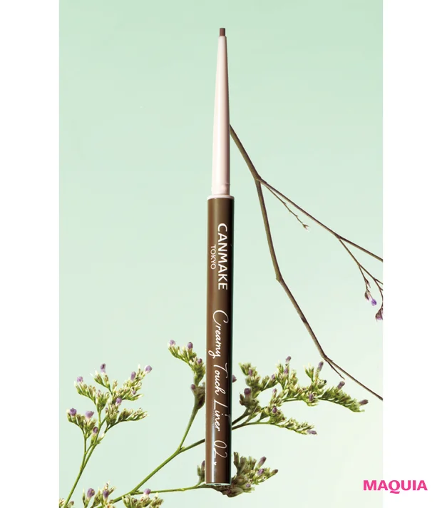 みんなのベスコス 2025年 上半期　アイライナー部門TOP3　1位　キャンメイク クリーミータッチライナー 02