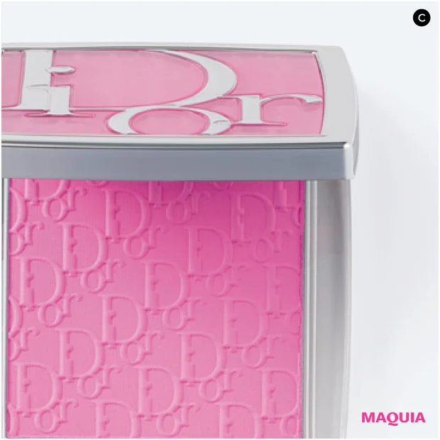 単色アイシャドウ 乃木坂46 与田祐希 林由香里 バックステージ ロージー グロウ ディオール