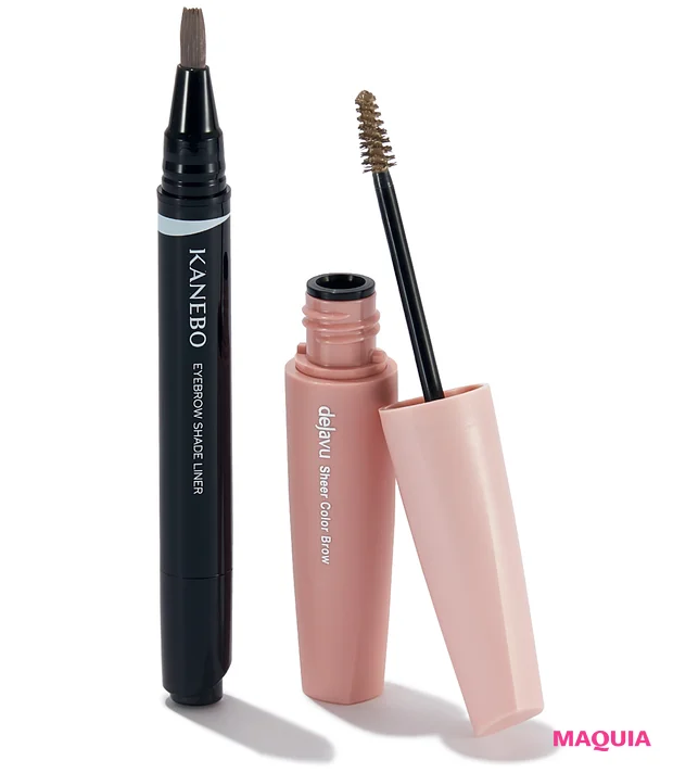 2025年 秋 美容トレンド 醸し眉 眉メイク アイブロウ 眉マスカラ カネボウ デジャヴュ