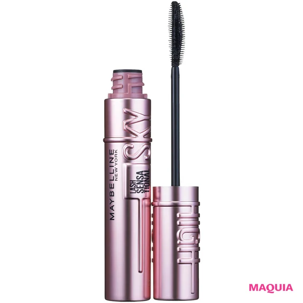 アイドル まつ毛 マスカラ 佐々木れな メイベリン スカイハイ ブラック