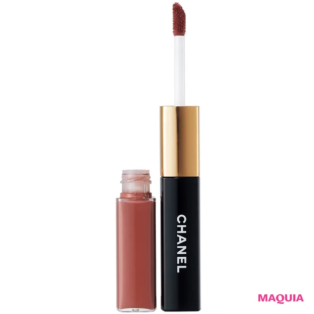 コスメ メイクトレンド ミーハー派 飲み会リップ シャネル ル ルージュ デュオ ウルトラ トゥニュ 186