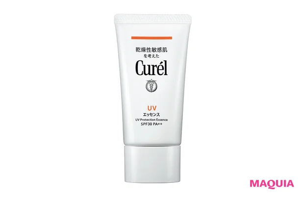キュレル UVカット UVエッセンス(医薬部外品) SPF30・PA++ 50g ¥1650(編集部調べ)/花王