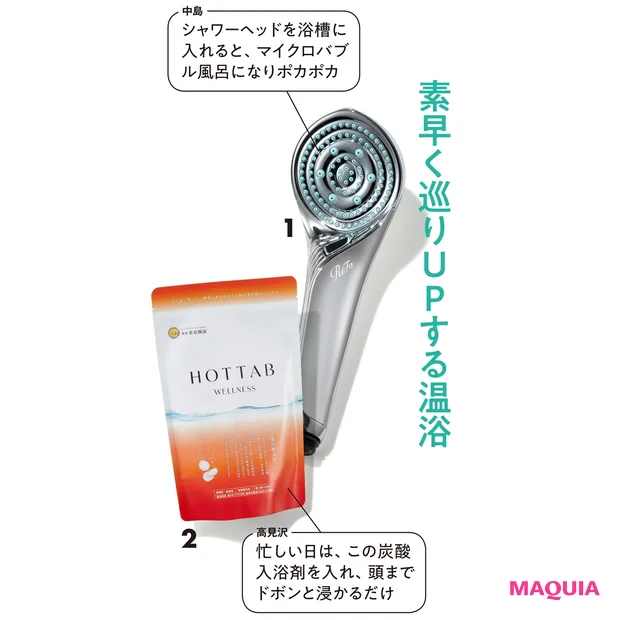 素早く巡りUPする温浴