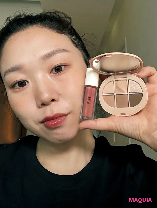 韓国コスメ おすすめ EGLIPS ソフトアイパレット 05