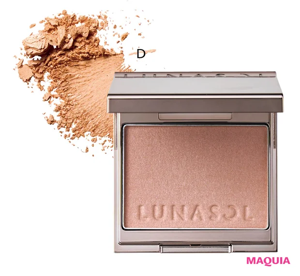 佐々木れなの2026年トレンド イメチェンメイク ルナソル カラーリングブリーズ 06 