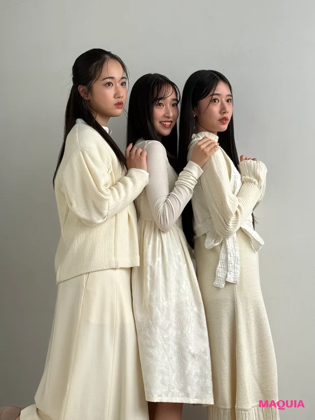 天翔愛　天翔天音　藤岡舞衣　撮影中