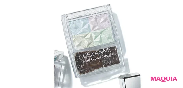 くすみを飛ばすおすすめハイライト セザンヌ パールグロウハイライト SP3(限定品)