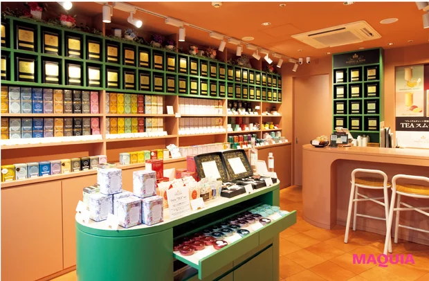 HARNEY & SONS表参道店 ブレンドティー スムージー 内観