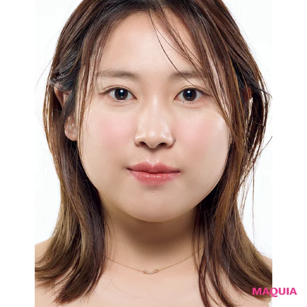 紫ぐま×たるみぐまタイプのくまカバー&涙袋メイクのテクニック