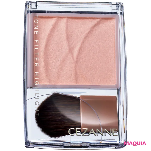 マキア セザンヌ トーンフィルターハイライト 新作コスメ レビュー