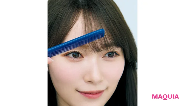 櫻坂46 守屋麗奈 前髪 セット コーム