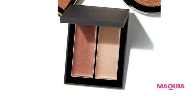 シワを取るおすすめハイライト THREE シマリング グロー デュオ R 01