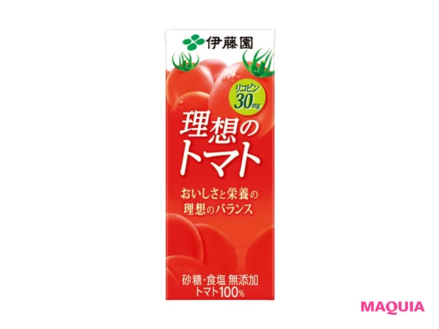 理想のトマト 200ml ¥108(編集部調べ)/伊藤園