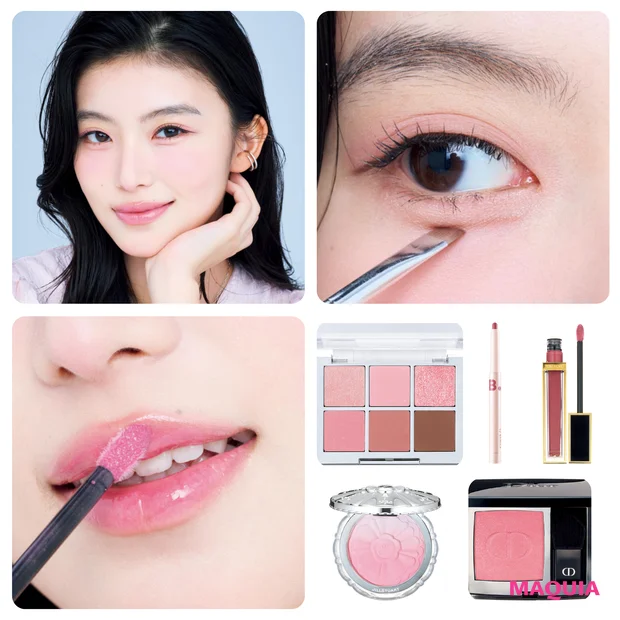 【いむたんメイク】SNSで話題！血色ピンク＆白肌クリームで“多幸感”をまとう方法