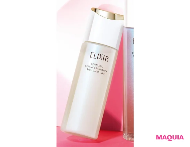 神崎恵さんおすすめの乳液 エリクシール リフトモイスト エマルジョン  しっとりタイプ ba