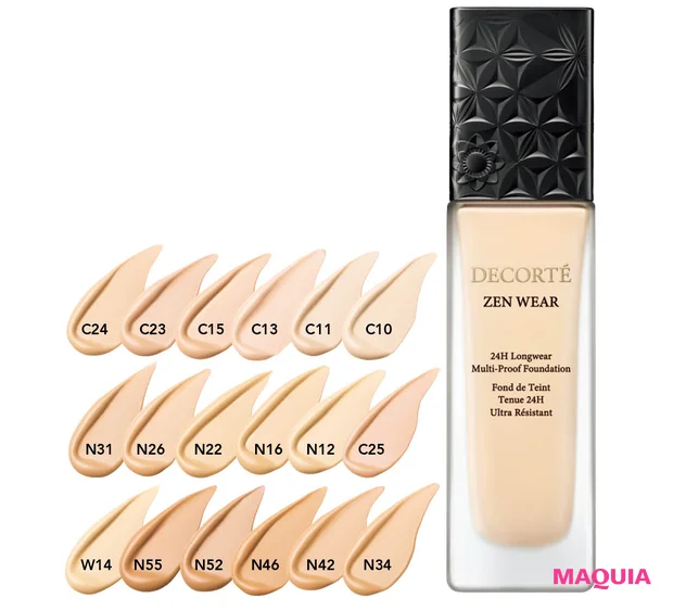 2026年春夏新作 おすすめの崩れないファンデーション コスメデコルテ ゼン ウェア ステイ