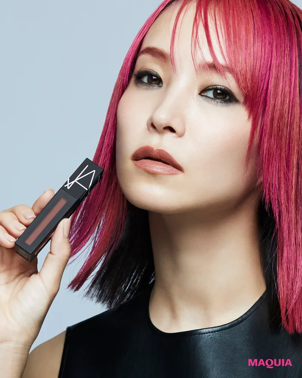【写真】NARS JAPAN 21年秋リップアイテムのキャンペーンモデルに起用された、アーティストのLiSAさん_5
