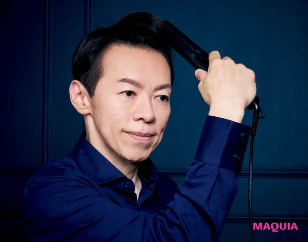 君島ファミリー 君島 明 プロ仕様ヘアアイロン