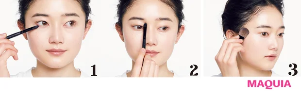 長井式メイクのプロセス
