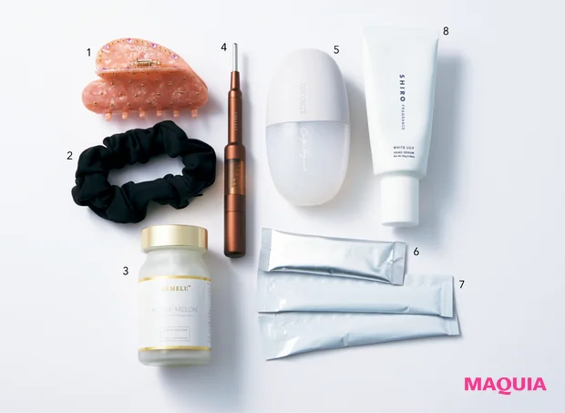 守屋麗奈 櫻坂46 ポーチの中身 マキア サプリ ギア