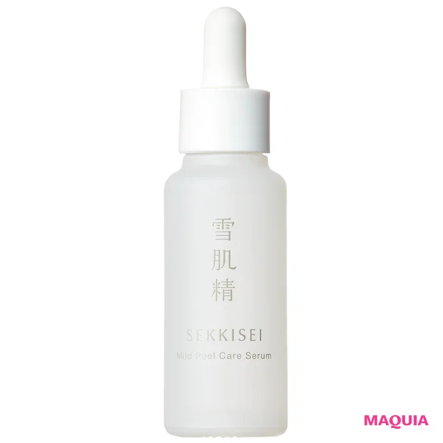マキア　毛穴ケア　ピーリング　雪肌精 クリアウェルネス マイルドピールケア セラム