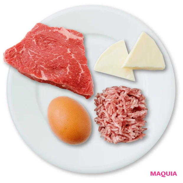 タンパク質 「筋肉、肌、髪を作る栄養素 不足すると代謝が低下」