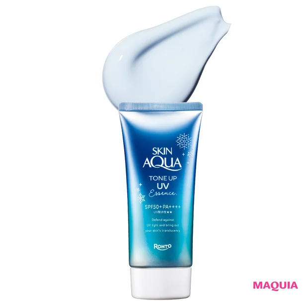 透明感を底上げする新作トーンアップUVを検証！ カラーやテクスチャー、肌映えをチェック_12