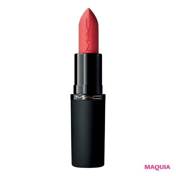 2026年春新作リップつけ試し M・A・C パウダー キス ヘイジー マット リップスティック サルトリネス 